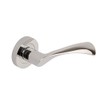 Excel Architectural XL3840 Aztec Passage Door Handles on Round Rose,
