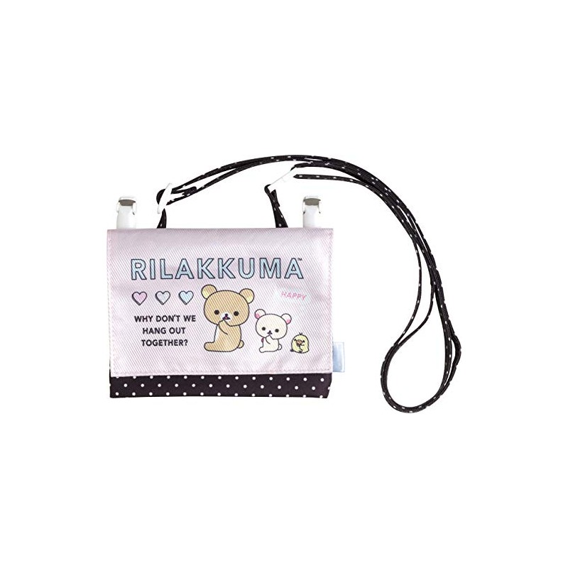 San-x Rilakkuma Multi-Pocket Pouch CU82801