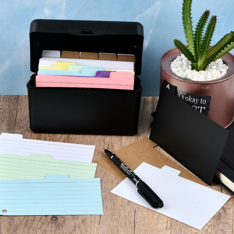 253 Pieces Index Cards Box Index Cards A7 Index Cards