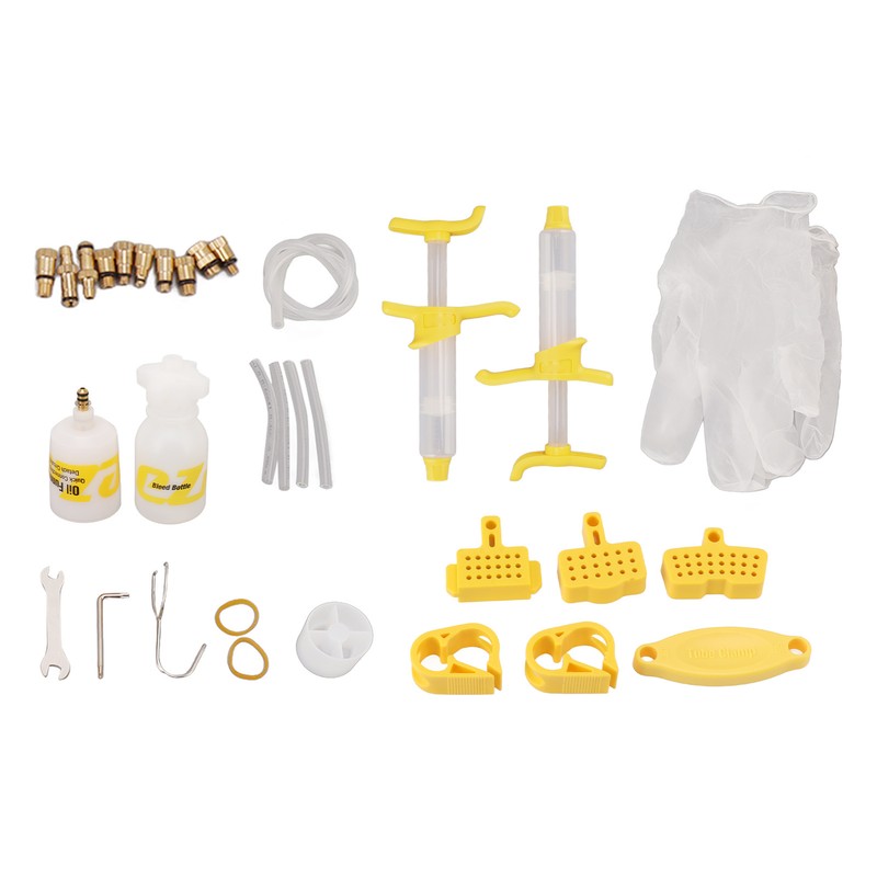 Disc Brake Bleed Kit Durable Plastic Easy Operation Box Packed