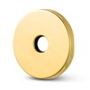 OFFO Extra Large Shower Arm Flange Bright Gold 3.5" in