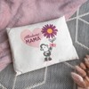 Sheepworld Cherry Stone Cushion with "Allerbeste Mama" Motif | Cushion