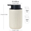 Umlaca Soap Dispenser, Refillable Ceramic Soap Dispenser, 350 ml, Large
