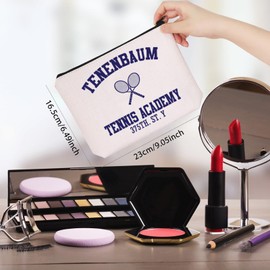 American Comedy Drama Film Gift Tenenbaum Tennis Academy Makeup Bag Movie Lover Gift (Tennis Academy CA)