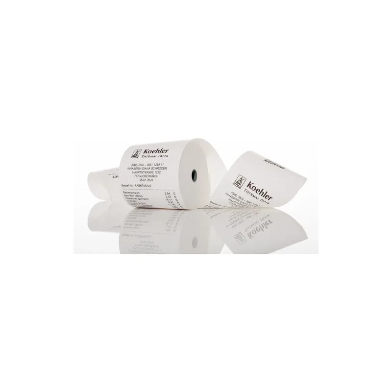 Caja Papel Rollos Termico 80x80 Mm Con 50 Pz Incluye