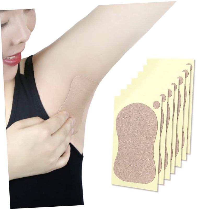 Beavorty 3sets Sweat Pad Undershirt Armpit Shield Stickers Breathable Comfortable