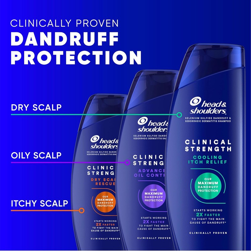 Head & Shoulders Clinical Strength Anti-Dandruff Shampoo – Advanced Oil