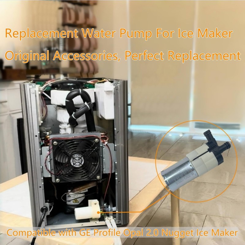 DC12V Micro Water Pump 0.8LPM, Compatible With GE Profile Opal