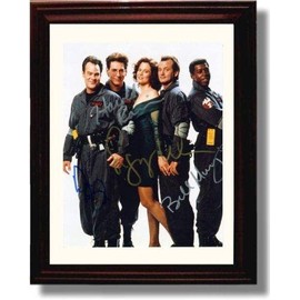 Cast of Ghostbusters Autograph Promo Print - Ghostbusters - Framed 8x10