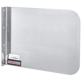 DuraSteel Stainless Steel Sink Splash Guard - 17" x 12" Wall Mount Commercial Kitchen Shield - Kitchen Safety & Hygiene Cooking Splatter Screen - Ideal for Hand Sinks, Prep Sink, Utility Sink