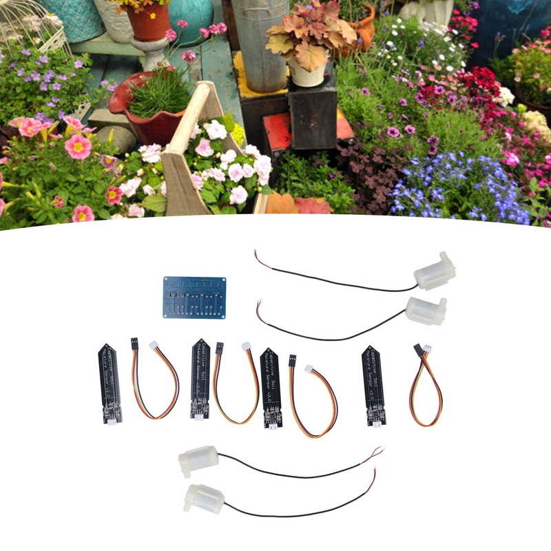 Automatic Irrigation Kit Self Watering System 4 Way Relay for