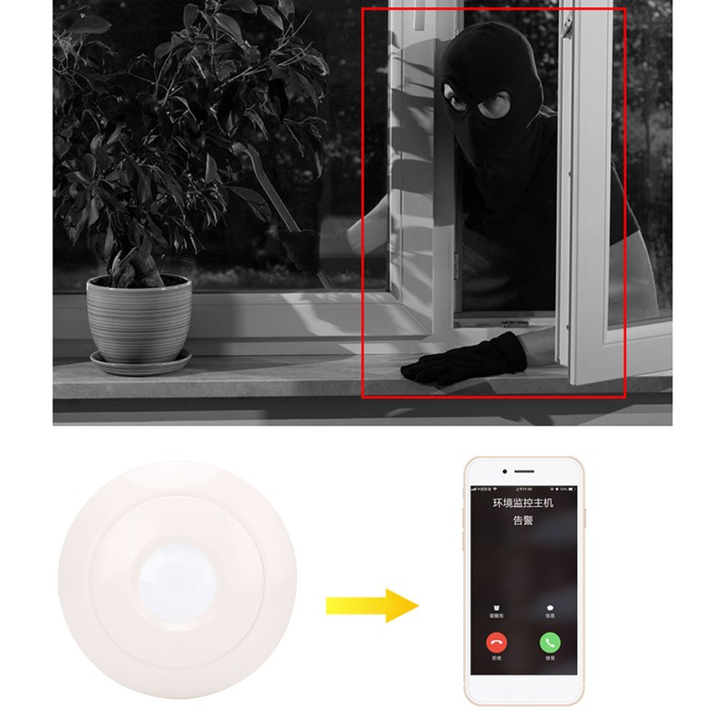 Infrared Motion Detector Anti Theft Fully Closed 360 ° Motion
