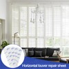 4 Pcs Horizontal Blind Repair Tabs Mini Blind Slat Repair