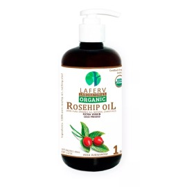Laferv Aceite Rosa Mosqueta 100% Orgánico Prensado En Frio 1 Litro