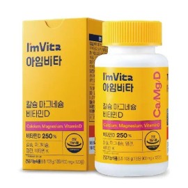 Chong Kun Dang Health I'mvita Calcium Magnesium Vitamin D 1 bottle (2 months supply) [35867658] / 아임비타 칼슘마그네슘비타민D 1병(2개월분)[35867658]