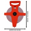 DSBYKJ 1/2" X 100m Fiberglass Tape Measures - Engineer's Duplex