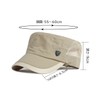 FARFADET Men's Work Cap, Mesh, UV Protection, Sunshade, Military Airsoft