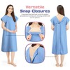 NY Threads Women's Hospital Gown Soft and Stylish Patient Gown,