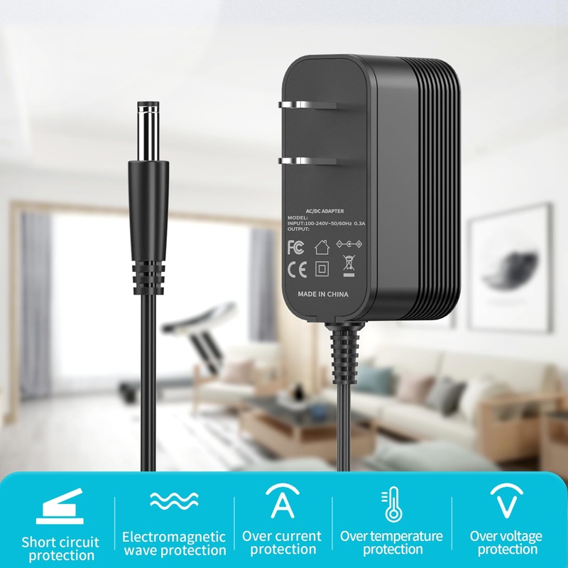 Charger for Homeika Cordless Vacuum Cleaner H320 Power Cord Replacement