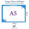 A5 Plastic Wallets Clear Popper Wallet Envelope Folders Transparent School