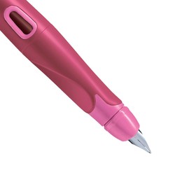 Ergonomic School Fountain Pen - STABILO EASYbirdy - M Nib - Left Handed - Berry/Pink