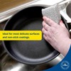 Mr Cleanie Metalised Washing Up Non-Scratch Scourer Sponge Pads Cleaning