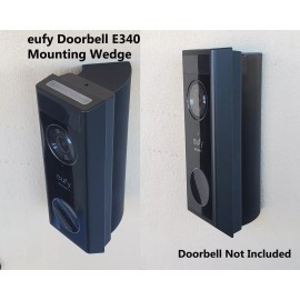 eufy Doorbell E340 Wedge Angle Bracket 15 25 35 45 60 75 90 Degree UV Resistance - 45°