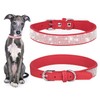 TSKDKIT Puppy Collar for Cat Small Dog Collar Cute Rhinestone