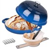 VORRINGARD Enameled Cast Iron Dutch Oven Pot with Lid, Bread