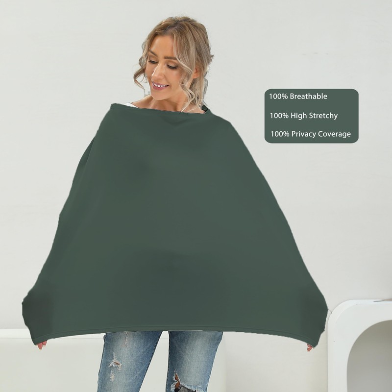 Breathable Car Seat Cover for Babies – Multi-Purpose Soft Rayon