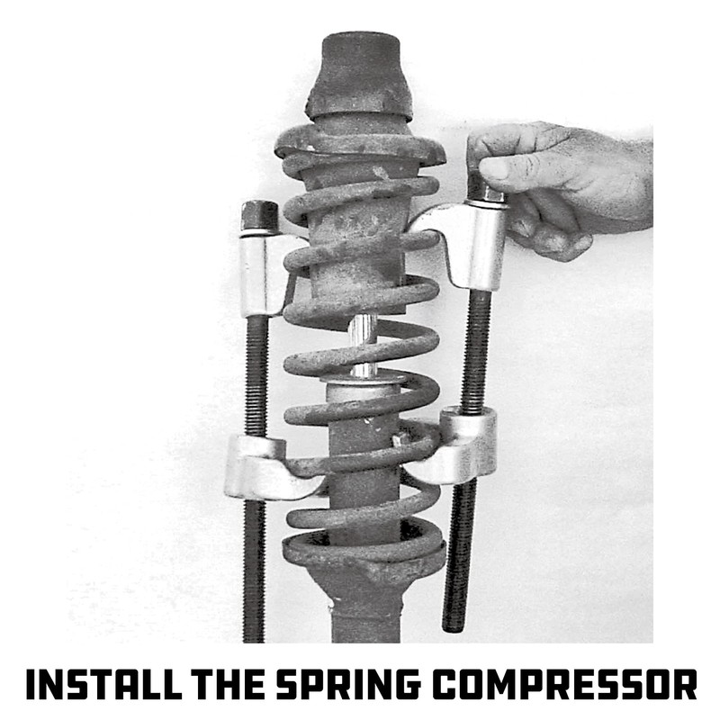 Powerbuilt 940562 Heavy Duty Strut Coil Spring Compressor