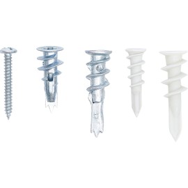 BGS Diy 88200 | Plasterboard Dowel Assortment | 100 pcs.
