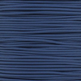 PARACORD PLANET 550 LB Tested Paracord Available in 25, 50, and 100 Foot Lengths of USA Made Rope (FS Navy Blue, 50 Feet)