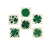 FOMIYES 2 Sets Lucky Shamrock Stickers Patricks Day Decor Temporary