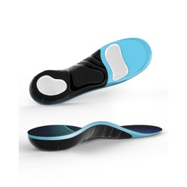 Footbed Insole Arch Support Arch Walking or Standing All Day Unisex Large