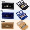 FUPUTWO Women's Long Wallet, Large Capacity, Enamel, Long Wallet, Tri-fold,