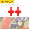394358 AM38708 298090 Lawn Mower 1/4" Inline Gas Fuel Filter