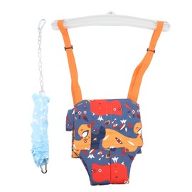 Swing Bumper Jumper Sensory Training Bouncer Baby Doorway Jumper for Toddler Red Dinosaur