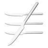 KINGSTONE Sharp Steak Knives, German Stainless Steel Steak Knife Set