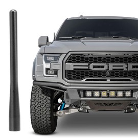 Antena corta de 4.5 pulgadas para Ford F150 2009-2024, antena de aluminio para Ford F150, accesorios Ford F150 Raptor Lightning 2017-2024 F250 F350 Bronco Pickup Truck Antena de repuesto