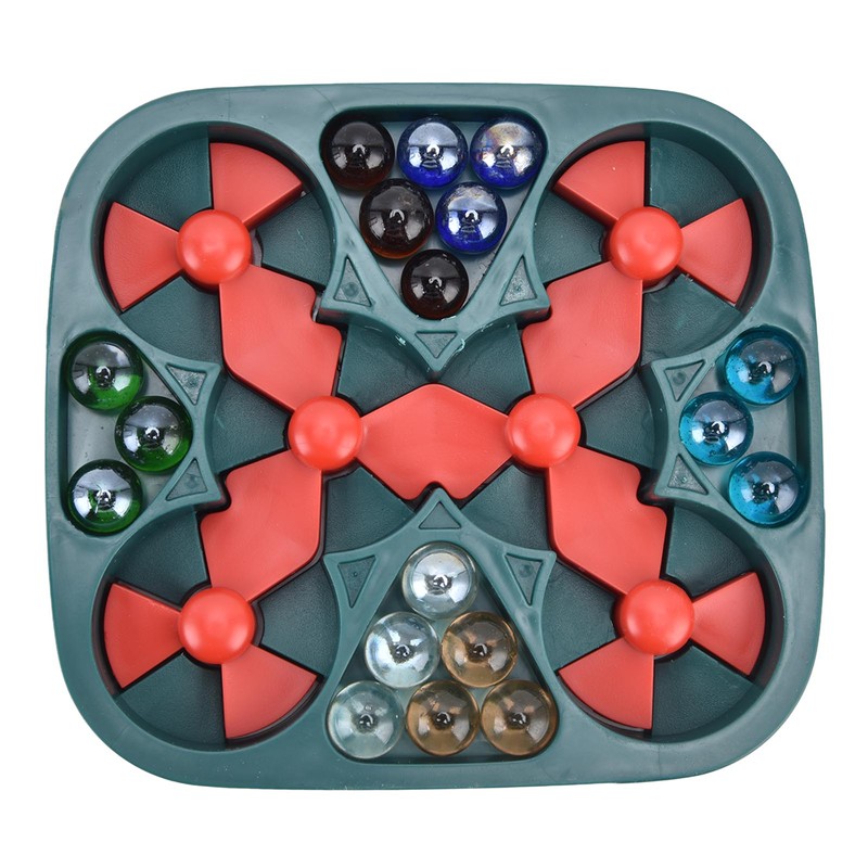 Rotate Pinball Game with Base Relieve Stress Bead Game Kids
