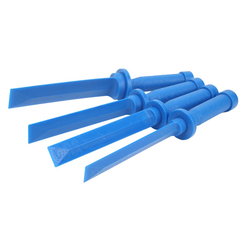 4PCs Plastic Chisel Scraper Set Non Marring Universal Scraper Remover