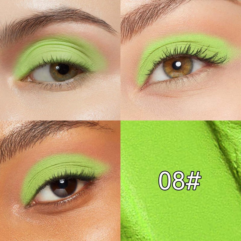 Erinde Eyeshadow Pen, Green Matte, Green Cream Eyeshadow Stick, Eyeliner