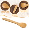 6PCS Small Wooden Spoons - Shimmeroo 5 Inch Resistant Bamboo