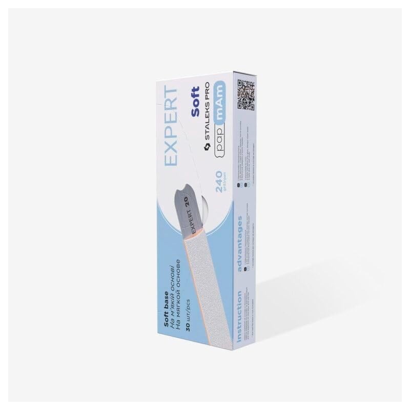 STALEKS PRO Base metálica recta para limas autoadhesivas y PapmAm,