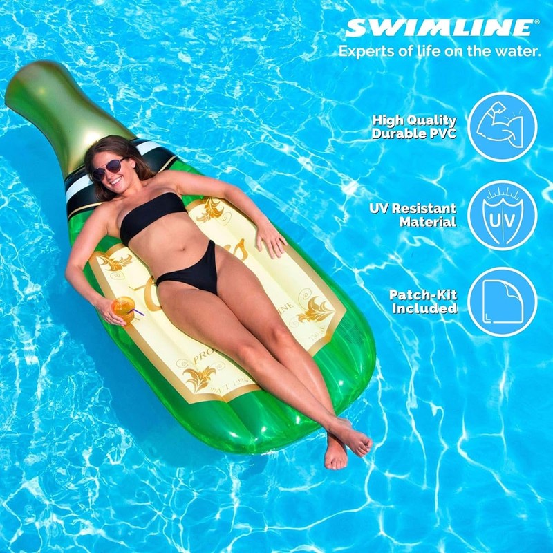 Swimline Cheers Bubbly Pool Float