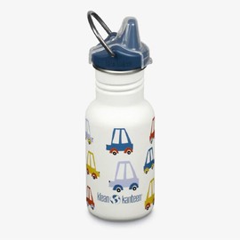 Klean Kanteen 12oz (355ml) Kid's Classic Sippy Bottle, Cars