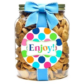 Nam's Bits Chocolate Chip Cookies - Enjoy Half Gallon Jar - BDEN