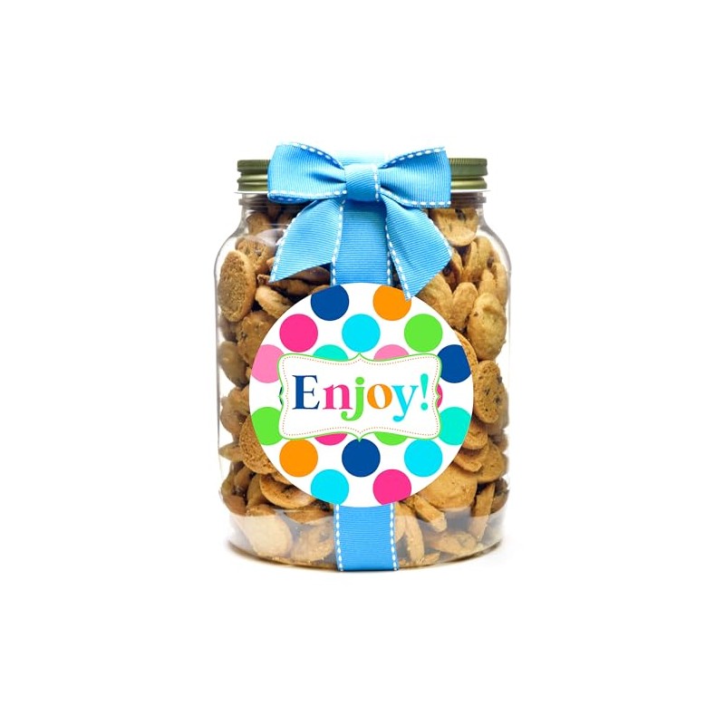 Nam's Bits Chocolate Chip Cookies - Enjoy Half Gallon Jar