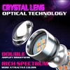 CHUSYYRAY 2X Pink Purple H11/H8 LED Fog Driving Lights DRL